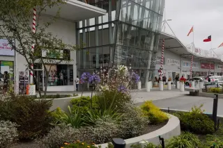 Jardineras del Outlet Viña del Mar
