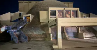 Ancora senza vigilanza il teatro di Sciacca e la zona rimane al buio (Video)