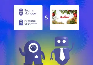 Teams Manager and External User Manager at riha WeserGold, structure and automation in M365