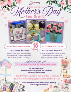 Mother’s Day Tea & Art Event