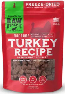 Raw Dynamic Dog Freeze Dried Turkey