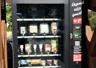 Entrecote aus wurstautomat