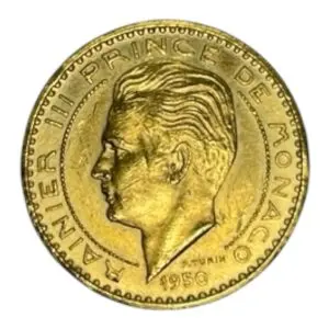 20 Francs Rainier III (Essai Piéfort) 1950 Monaco