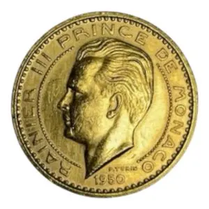50 Francs Rainier III (Essai Piéfort) 1950 Monaco