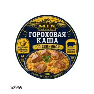 Гороховая каша со свининой 370ml