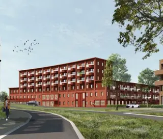 Impressie voorzieningencluster tuin