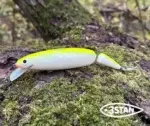 Wobler 3STAN Fatty 160 Jointed plávajúci – Sulfur Back Albino