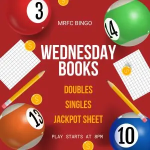 MRFC Online Bingo – WEDNESDAY 28TH OCTOBER 2026