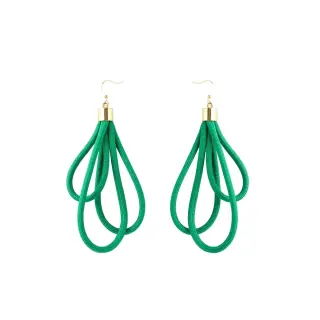 PICHULIK | Wave Earrings Green