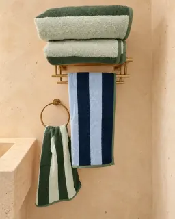 Riviera Reversible Oversized Bath Sheet