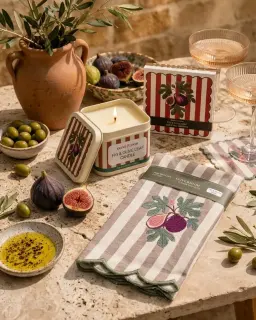 Fig & Olive Leaf Table Set