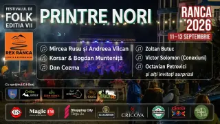 Afișul Festivalului de Folk Printre Nori 2026