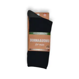 Calcetines Largos Clásico Cobre para Hombre (Talla 39-43)