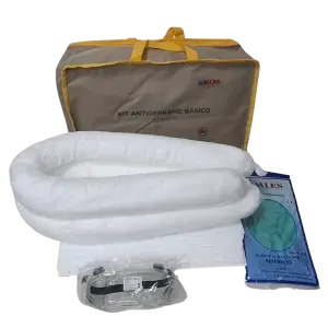Kit antiderrame básico bolsa PVC
